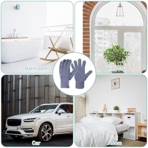 Efficient Dusting with DJUNW Microfiber Gloves