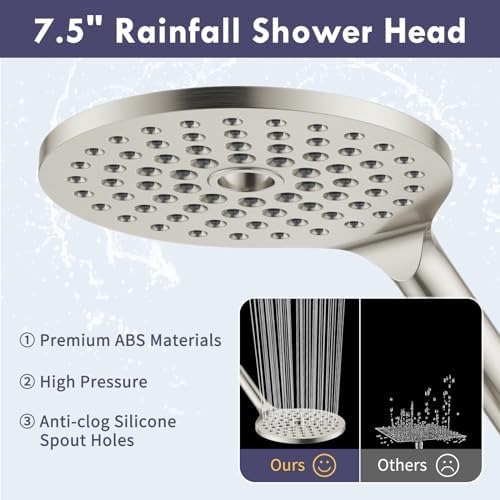 Dual Showers - Rainfall Handheld Perfect for Relaxation