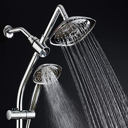 Hotel Spa 7-Inch Rainfall Combo with Slide Bar