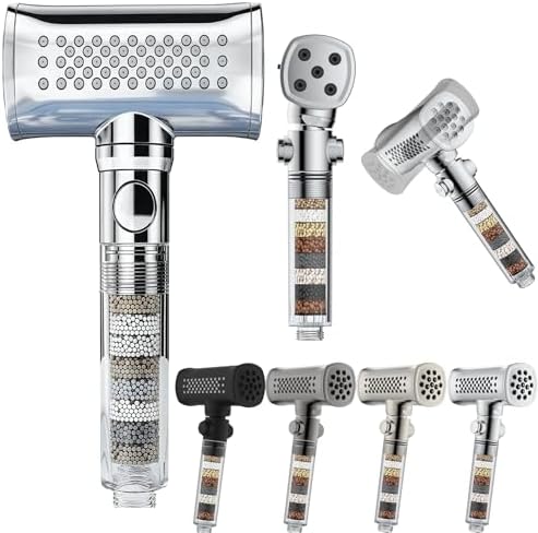 Filtered Dual Head Massage Shower