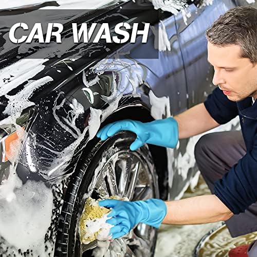 12-Pair Dishwashing Gloves Reusable Cleaning Gloves for Kitchen Bathroom Painting Waterproof
