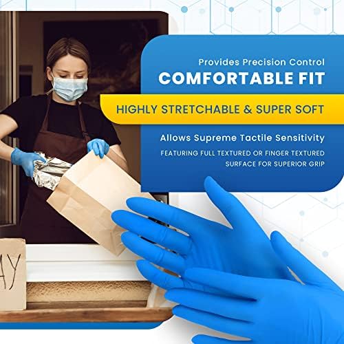 Safe Nitrile Gloves for Kitchen or Family Cleaning