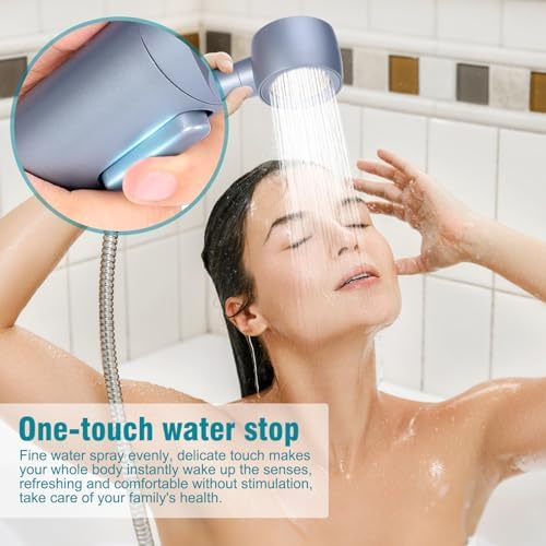 High-Pressure No-Clog Shower Head