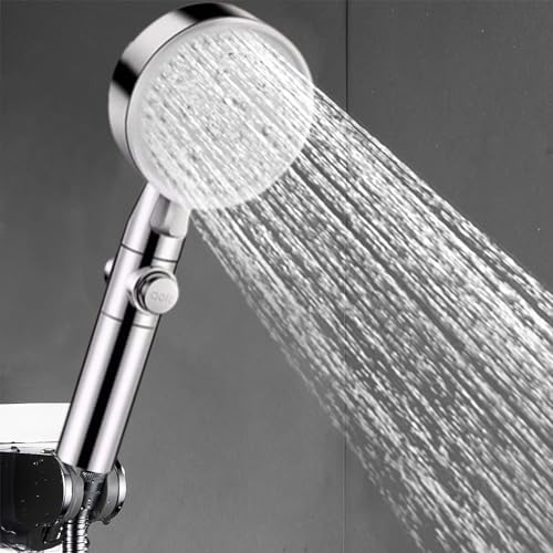 High-Pressure Handheld Shower Head 8 Speed Modes Perfect for Daily Use