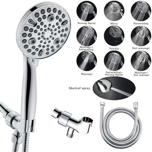 Effortless 10-MinUTE Clean Power Shower Head