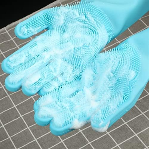 NOTRYA Cleaning Gloves Magic Silicone Dishwashing Brush Pointer