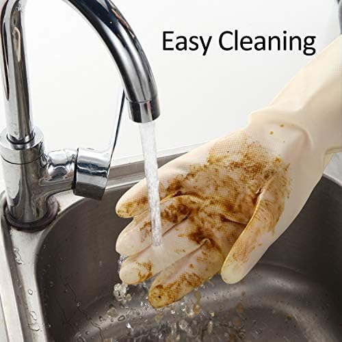 BOOMJOY 6-Piece Nitrile Cleaning Gloves