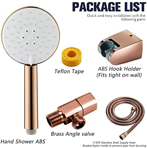 FUTENI 3 Function Handheld Showerhead Kit