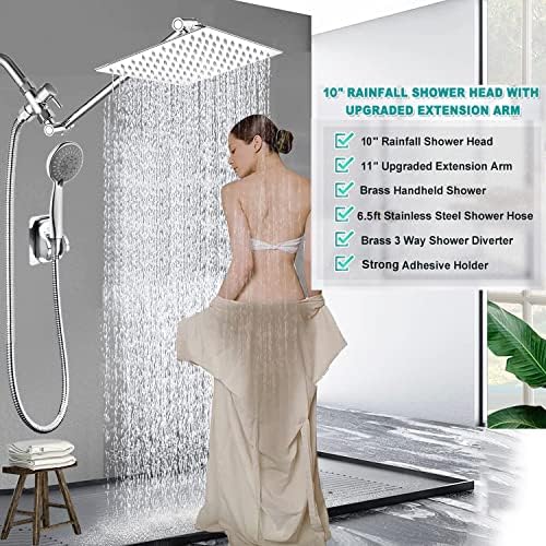 Enhance Your Bathroom Experience with the BelLEARly 10 Rain shower Head