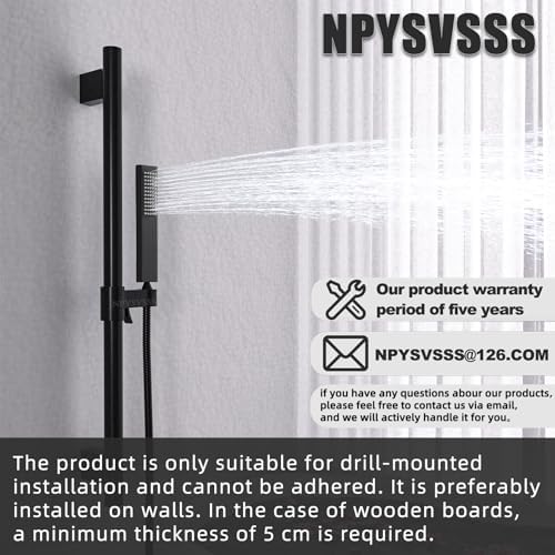 Adjustable Handled Shower Head