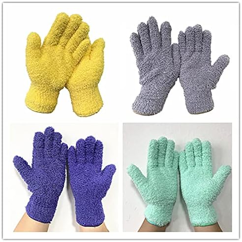 Ultrafine Fiber Dustproof Cleaning Gloves for Car and Home