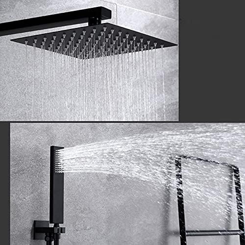 Dual-Functional 8in Round Shower Set