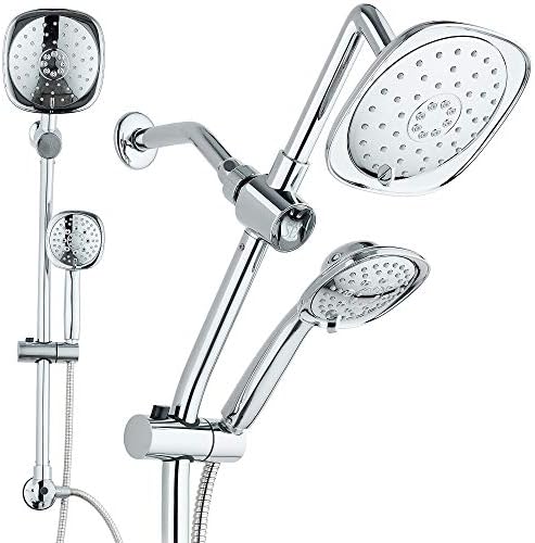 Hotel Spa 7-Inch Rainfall Combo with Slide Bar