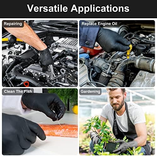 Heavy-Duty Nitrile Gloves for Oil-Proof Tasks