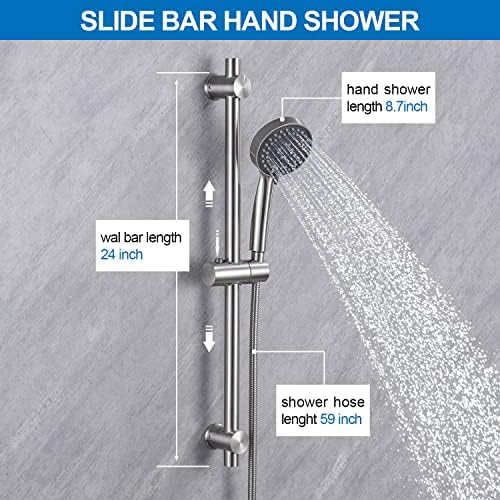 BANGPU 5-in-1 Handheld Shower System