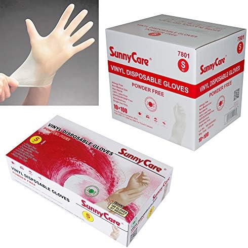 SunnyCare 1000 Count Vinyl Gloves