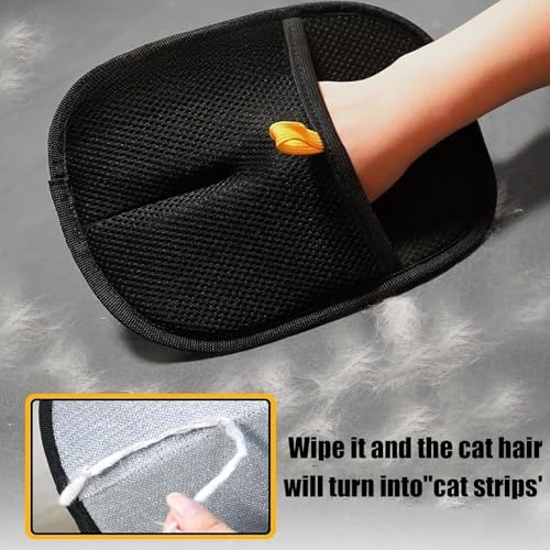 Static-Removing Gloves for Pets