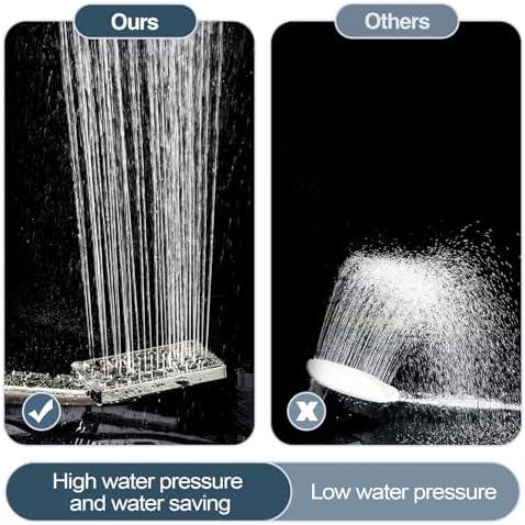 Bright Showers Handheld Shower Head Set