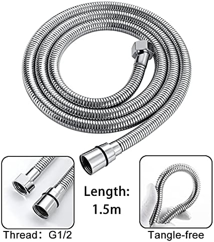 GaRcan Handheld Shower Head Set with 3 Spray Modes