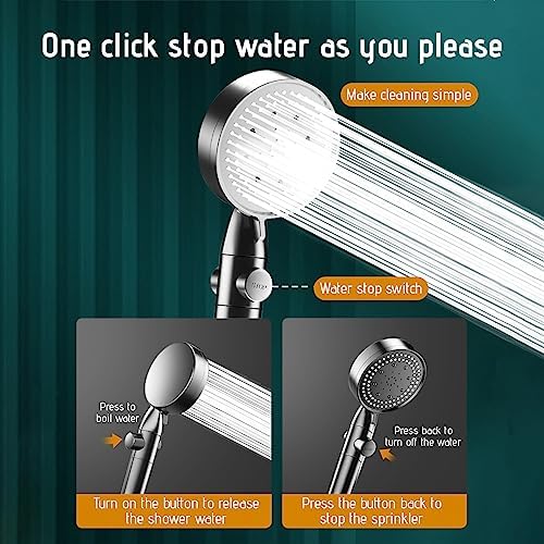 Perfect for Daily UseHigh Pressure Shower Head Easy to Install