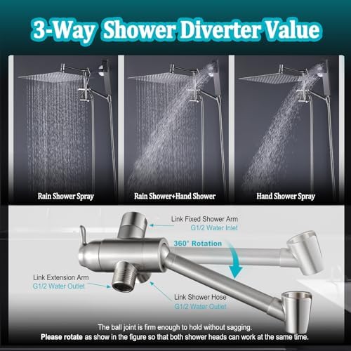 Luxury Rainfall Shower Head