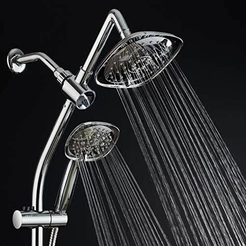 Hotel Spa 7-Inch Rainfall Combo with Slide Bar
