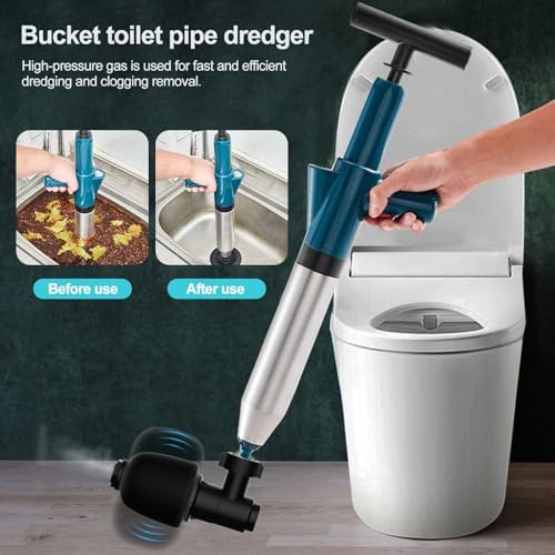 Hesitroad Unclogging Toilet Plunger