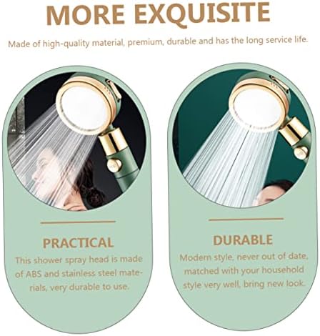 Chic Detachable Booster shower head for Efficient Water Usage