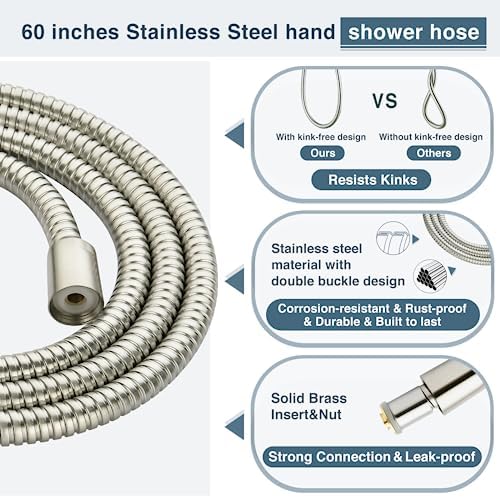 Bright Showers Handheld Shower Head Set
