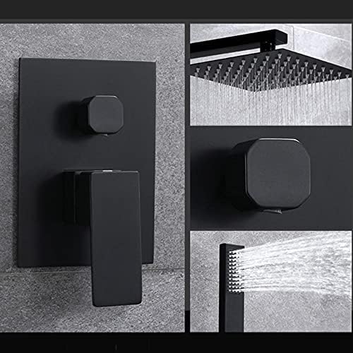 Dual-Functional 8in Round Shower Set