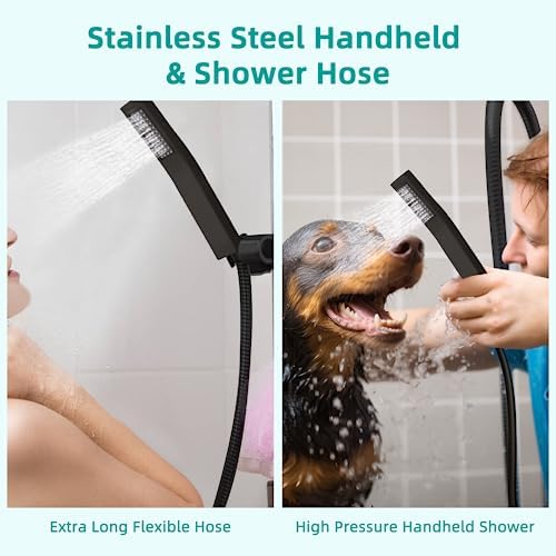 Sturdy Functional iFealClear Round Shower Head