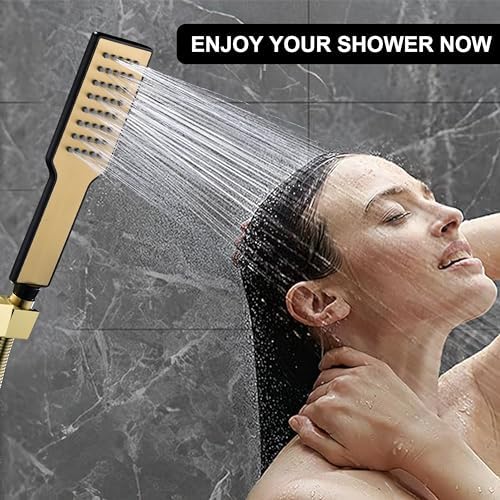 Stylish QISHENG Handheld Shower Head High Pressure Water Saving