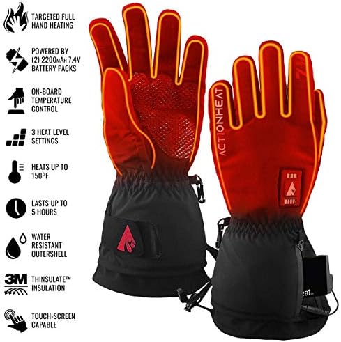 ActionHeat 7V Heated Gloves for Men