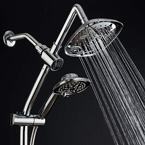 Hotel Spa 7-Inch Rainfall Combo with Slide Bar