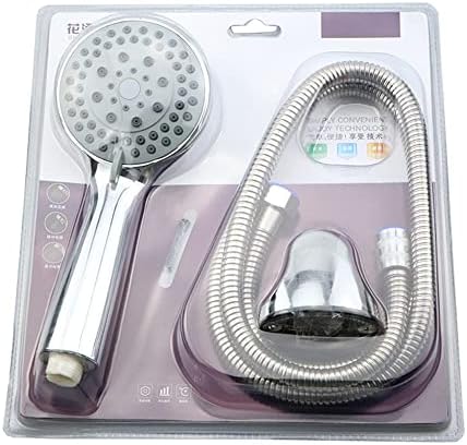 High Pressure Handheld Shower Head Kit with Adjustable Spray