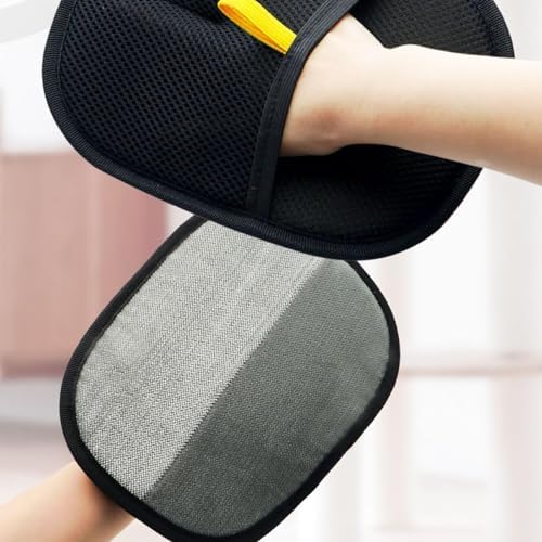 Double-Sided Pet Grooming Gloves