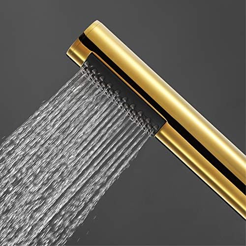 Handheld Shower Brushed Gold Stainless Steel