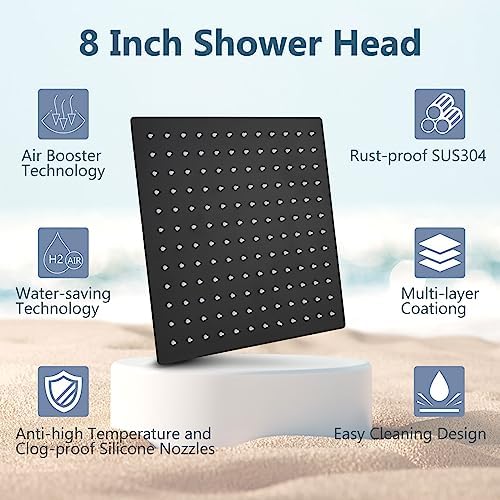 High-Pressure Rainfall Shower System