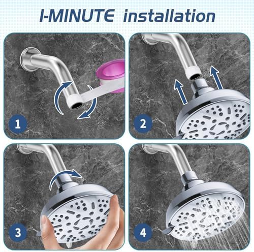 Reliable 9-Mode Shower Head