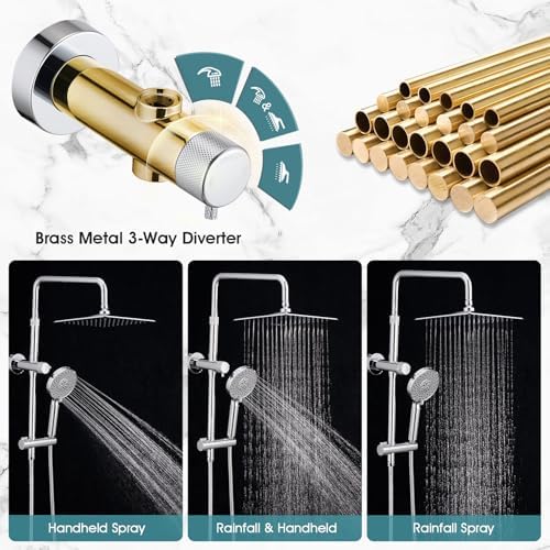 10-Inch High Pressure Rainfall Shower Head