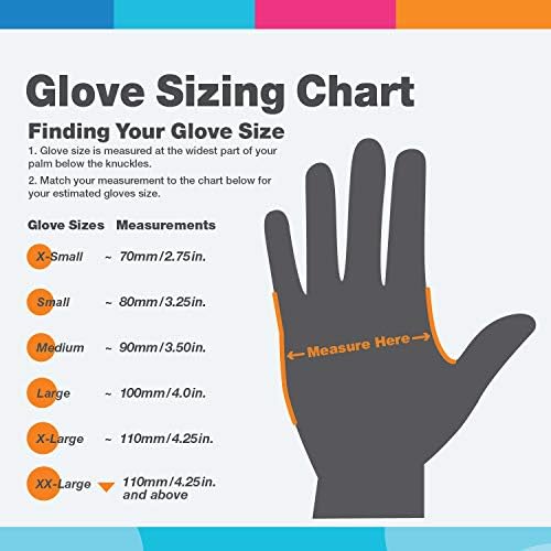 ASAP Natural Latex Gloves - 40 Mil Thick Ambidextrous
