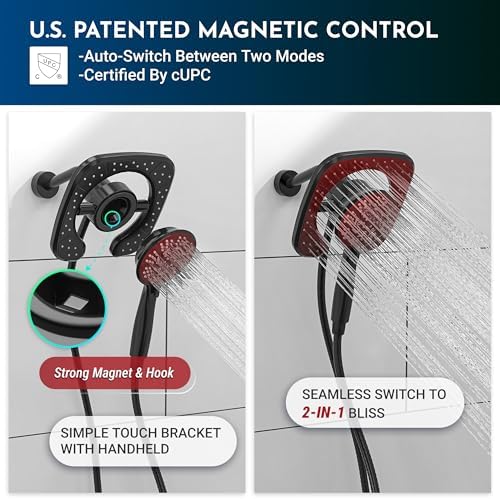 PRIMSOPH Handheld Shower Head Combo