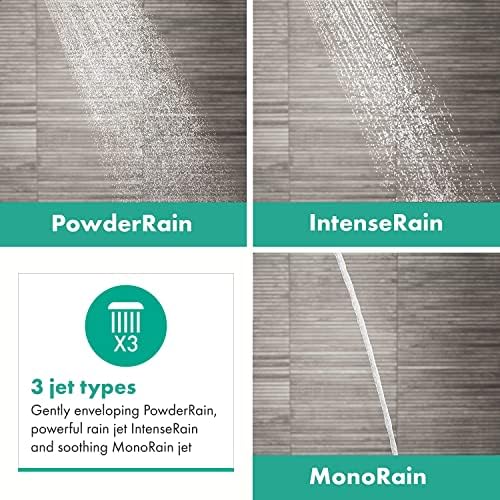 Hansgrohe Pulsify Hand Shower Modern Powerful Smart Handheld Showerhead