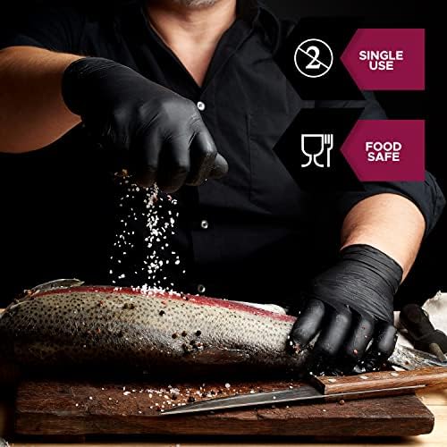 Blak Nyle Gloves Easy-Wear Heavy-Duty with POWER Technology