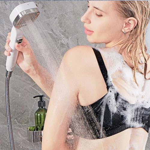 4-mode Hydrostatic Shower Head with Pause Switch High Pressure and Premium Design