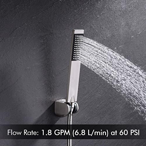 KES BRASS Handheld Shower Head with 15-Meter Long Hose and Bracket