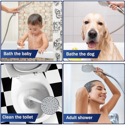 Durable 10-inch Rain Shower Head Combo