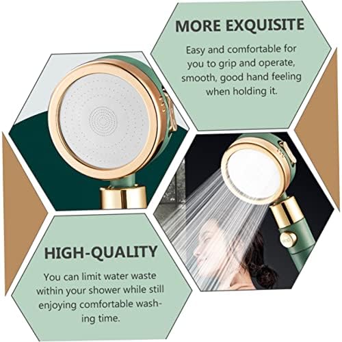 Chic Detachable Booster shower head for Efficient Water Usage