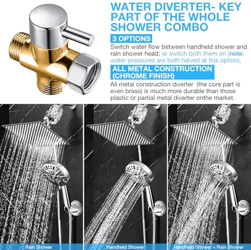 Luxau 10 Dual Filtered Shower Head