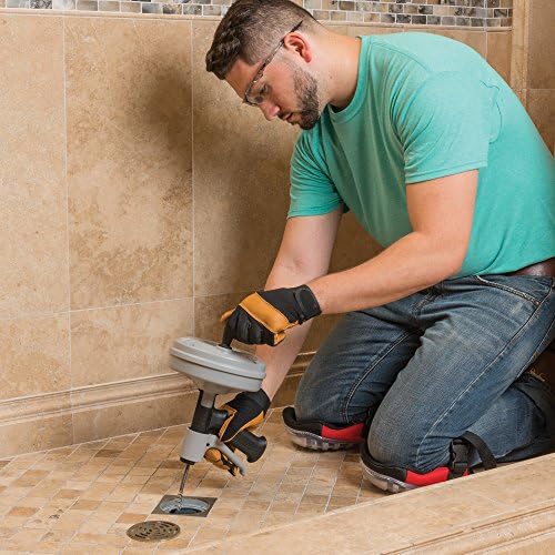 Efficient Hand-Offset Drain Cleaner Kwik Spin